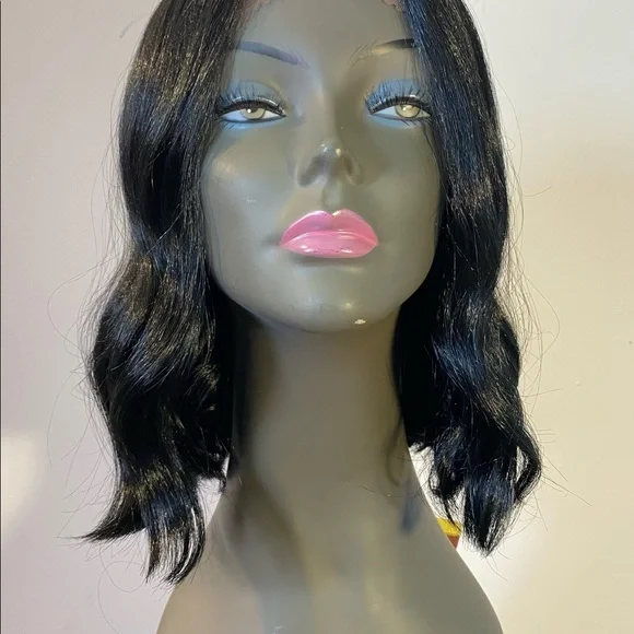 Tops M EVIE Lace front wig JETBLACK 1 - Picture 2 of 10